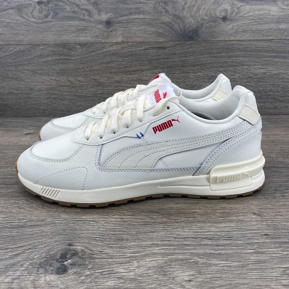 Puma Graviton Casual Lifestyle Sneakers Shoes Men's Size 9.5 US Ivory 399088-01